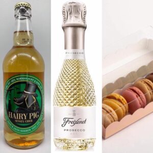Tea Beside The Orchard Macaron and Prosecco or Local Cider